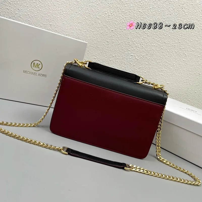 All categories Official website "Brand Women's Bags" Women's Bags 💙 MK replica MK, fine imitation MK bag, MK shoulder bag, 2023 official latest version MK cowhide crossbody bag, bag factory, original material, size: 23-16-8CM
